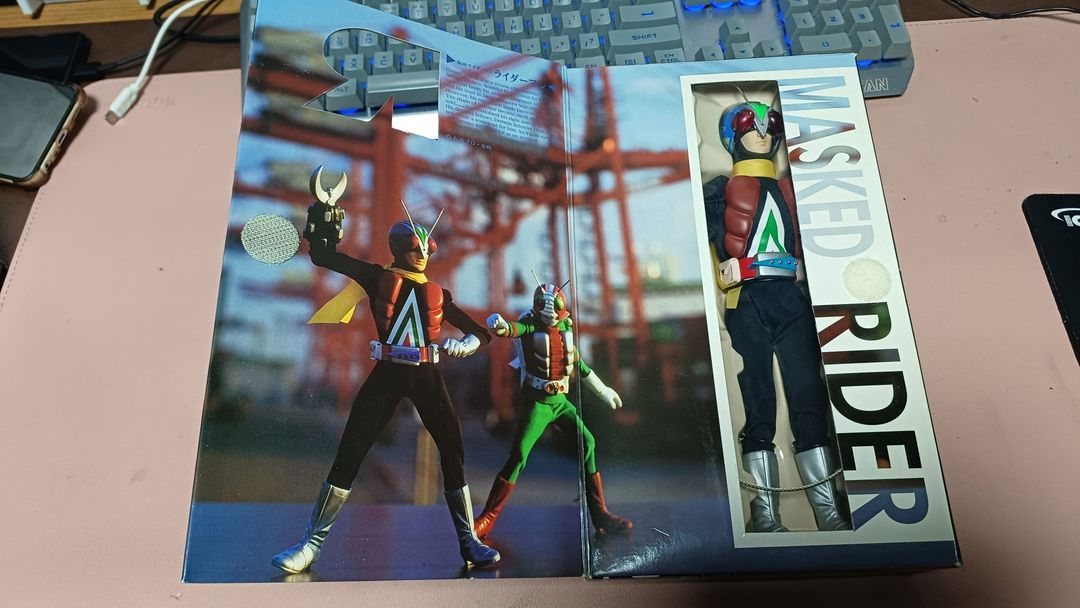 1/8 가면라이더 쇼커 시리즈 피규어 6개 일괄--7