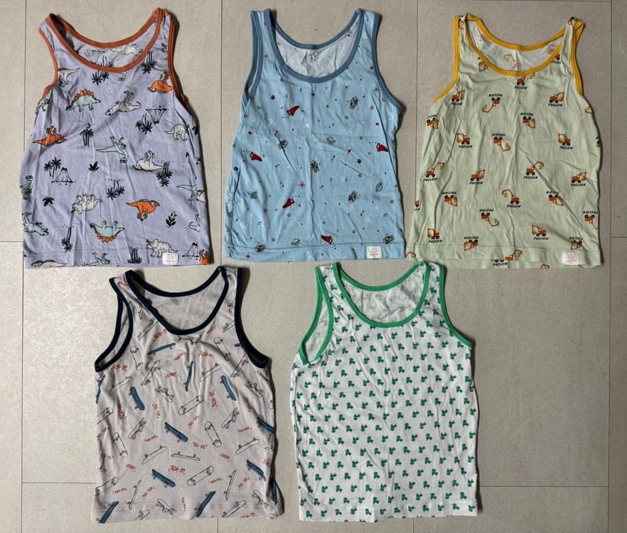 오르시떼 나시 런닝 65사이즈 5벌 일괄--0