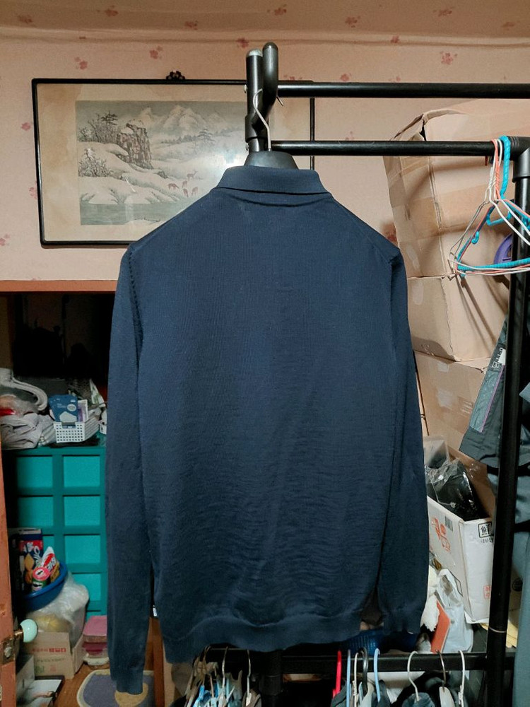 [휴고보스]BANET 메리노울100 긴팔 폴로 니트M(95~100)--1