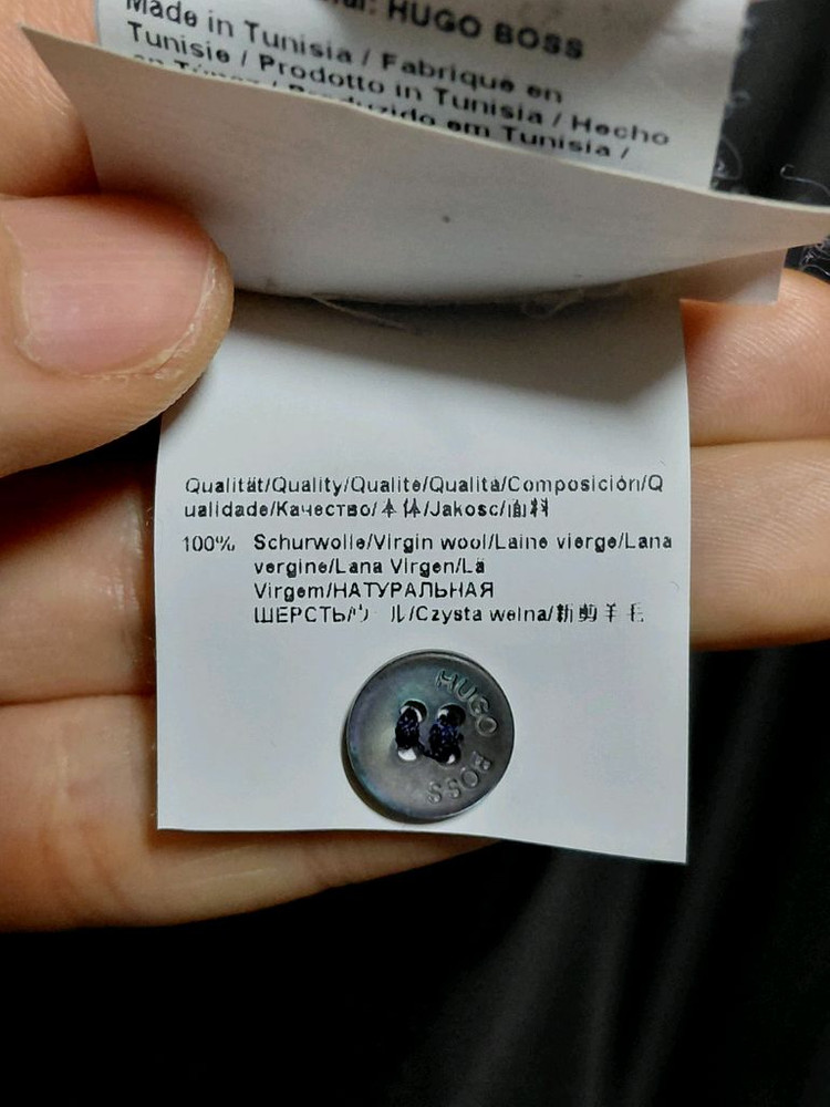 [휴고보스]BANET 메리노울100 긴팔 폴로 니트M(95~100)--7