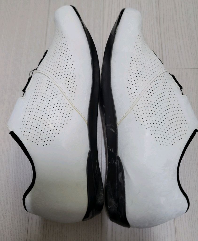 시마노 R7 RC701 로드 클릿슈즈 화이트 42 와이드 265mm 자전거 사이클--3