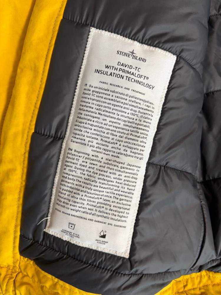 스톤아일랜드 다비드 프리마로프트 패딩 새상품급--6