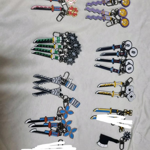 귀멸의 칼날 일륜도 키링 이미지