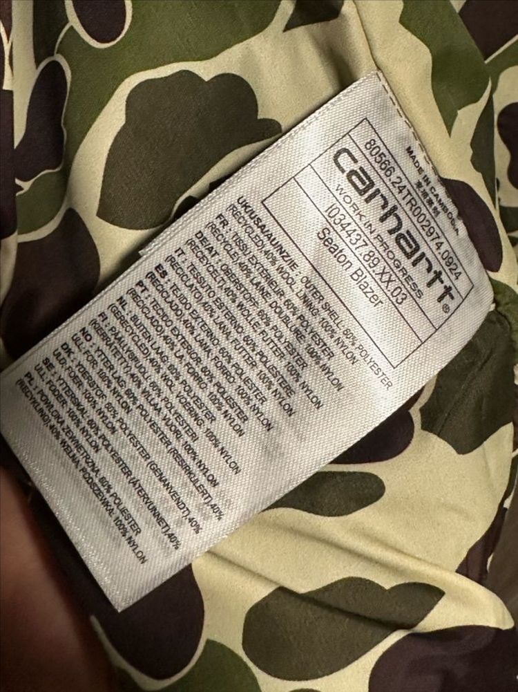 칼하트 사틴 자켓 XL 이미지