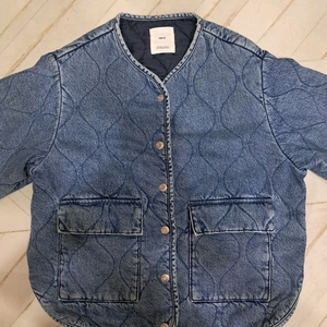MNG 데님 오버핏 퀼팅자켓 S 55~66 가능