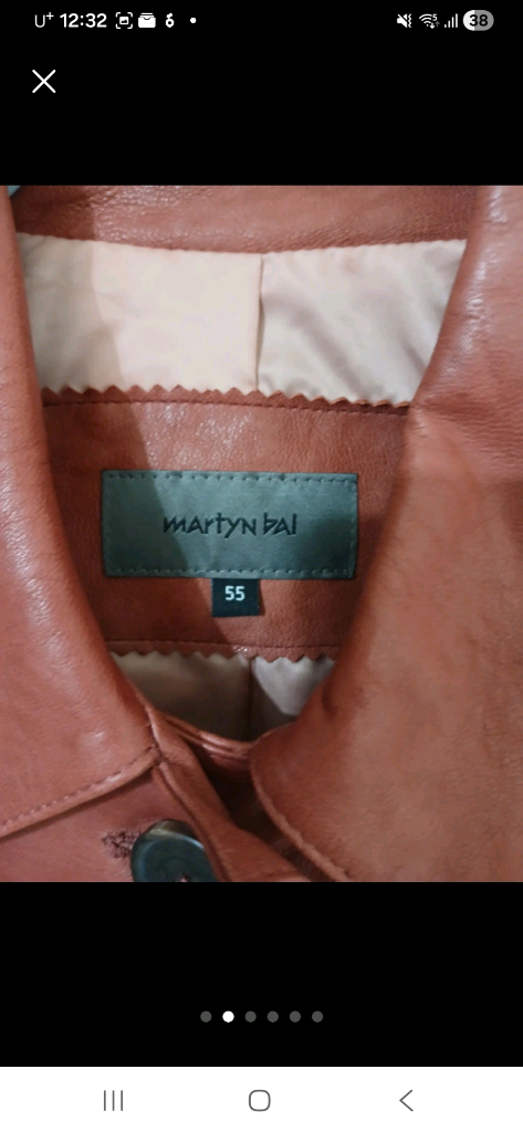 마틴벨 양가죽자켓 55--1