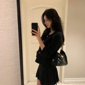 르플레인 트윙클 트위드자켓s 새상품