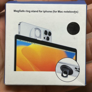 노트북 거치용 맥세이프 그립톡 이미지