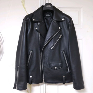 오버핏 레더 가죽자켓 M