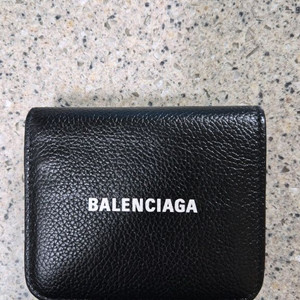 발렌시아가 로고 반지갑