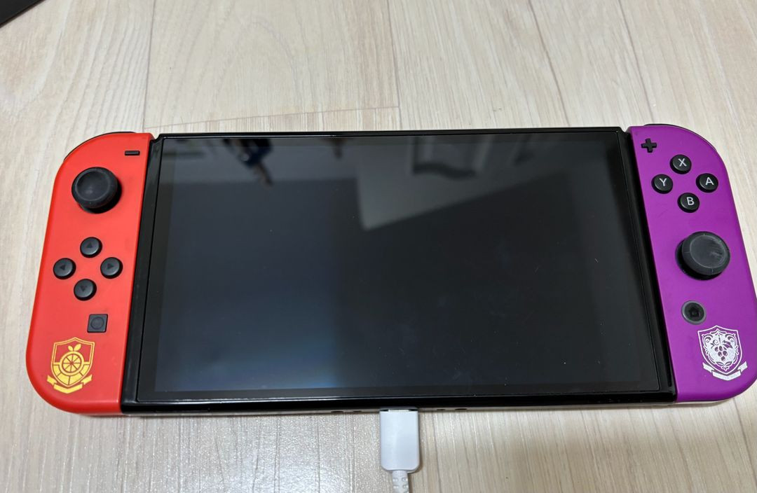 닌텐도 스위치 OLED 스칼렛 바이올렛 에디션 풀박스 택포--2