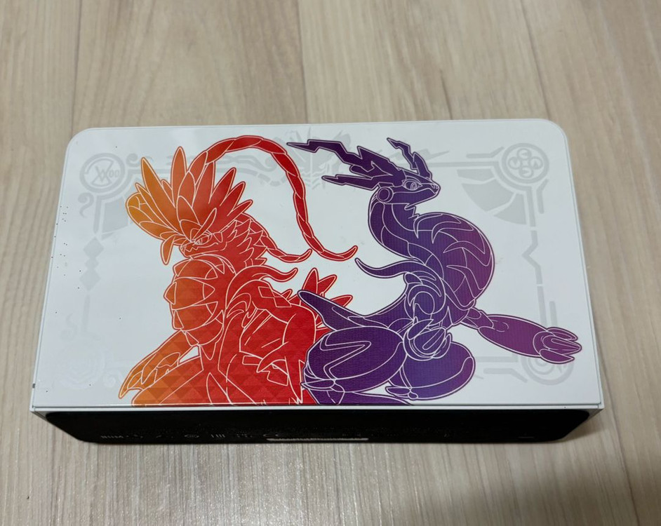 닌텐도 스위치 OLED 스칼렛 바이올렛 에디션 풀박스 택포--3