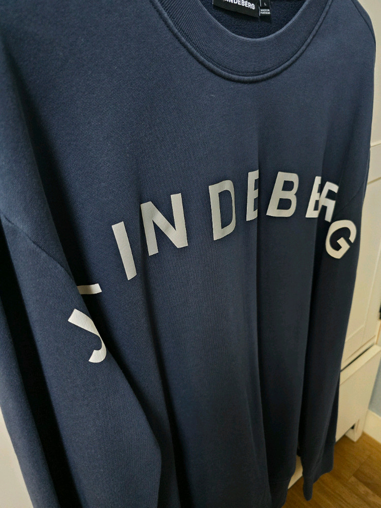 [L] 제이린드버그 맨투맨 네이비--1