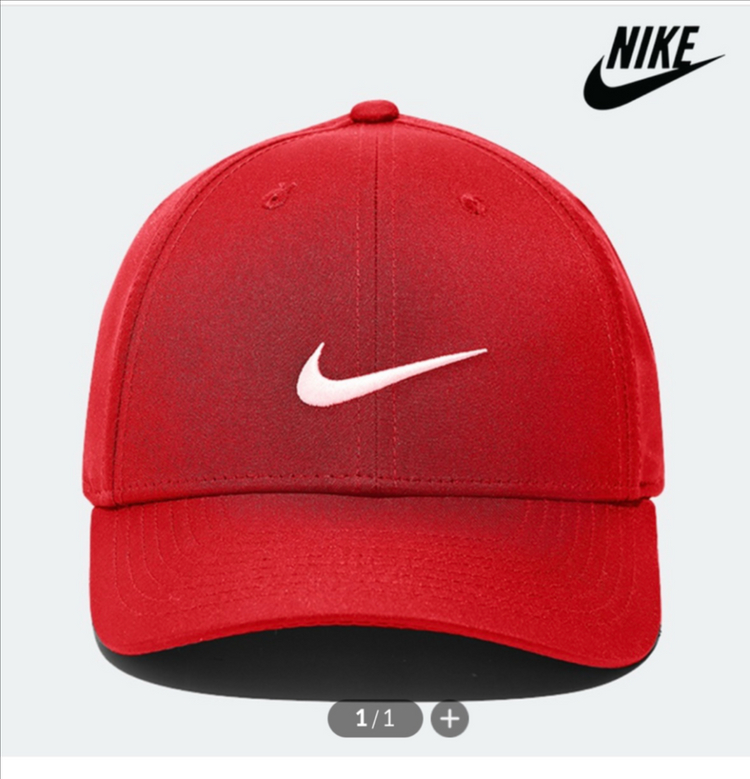 새상품 나이키 DH1640 레거시91 테크 스우시 볼캡 모자(레드)--0