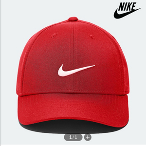 새상품 나이키 DH1640 레거시91 테크 스우시 볼캡 모자(레드)