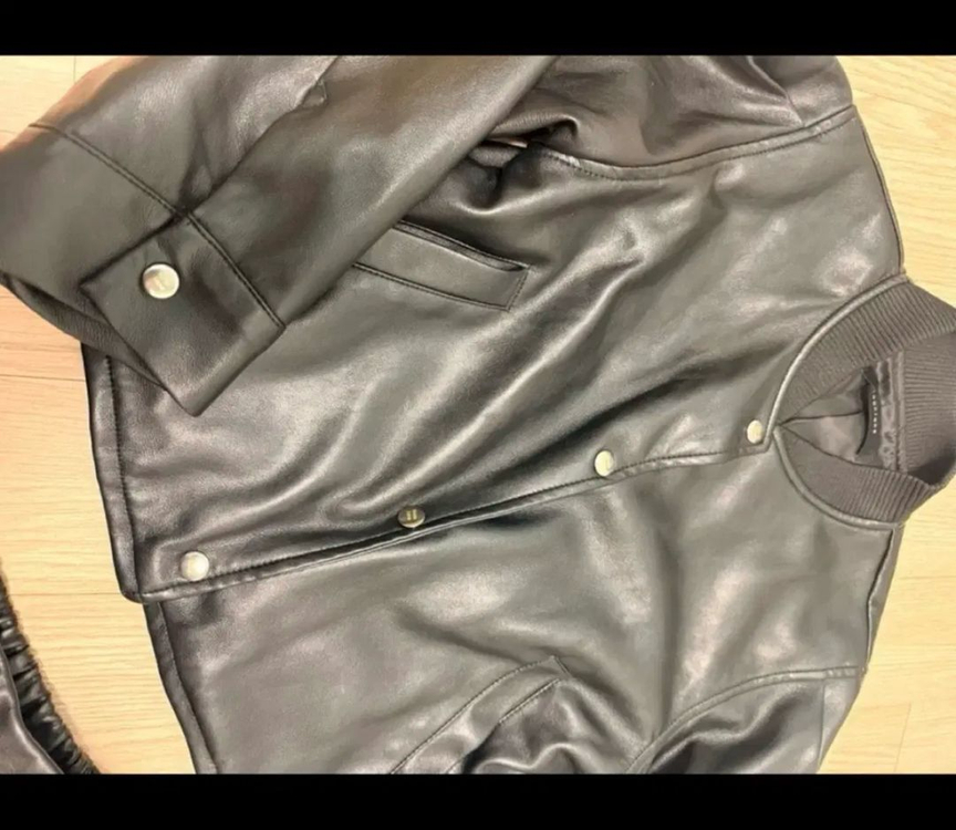 아동 옷 세트 가죽 자켓 반바지 긴바지 (사이즈 120~130정도)--4