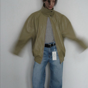 <새상품> 레더 자켓 2color