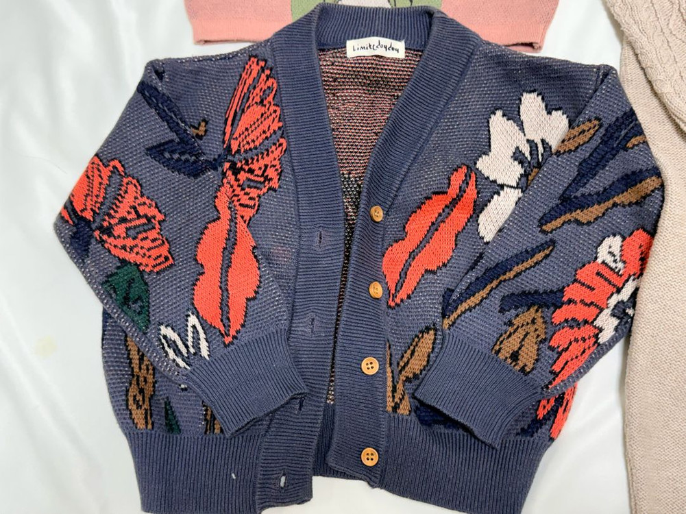 리미떼두두 니트(12m), 가디건(12m), 니트우주복(24m) 일괄--3