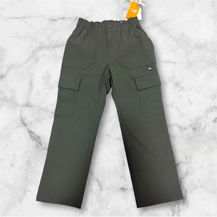 새상품 네파 아동 카고 카키 바지 120사이즈--0