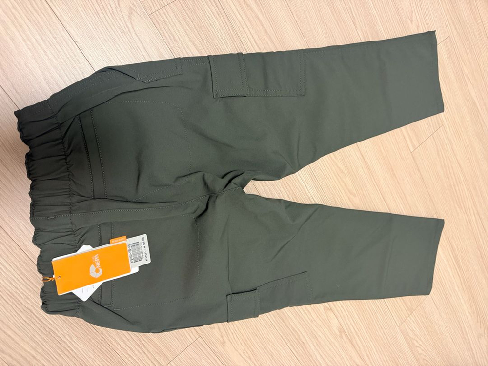 새상품 네파 아동 카고 카키 바지 120사이즈--3