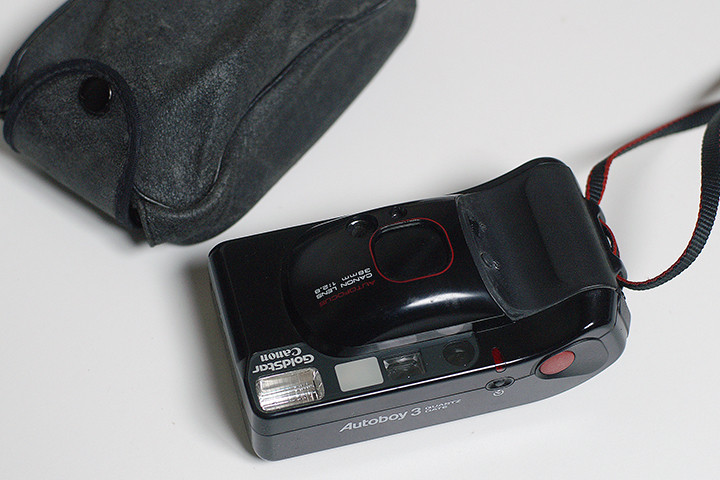 캐논 오토보이3((Autoboy3)데이터백 모델 팝니다(2CR5 신품베터리)--3