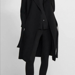 띠어리 트렌치 코트 s