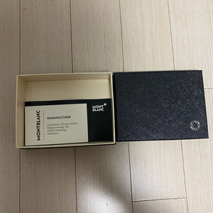 몽블랑 사피아노 명함 반지갑 이미지