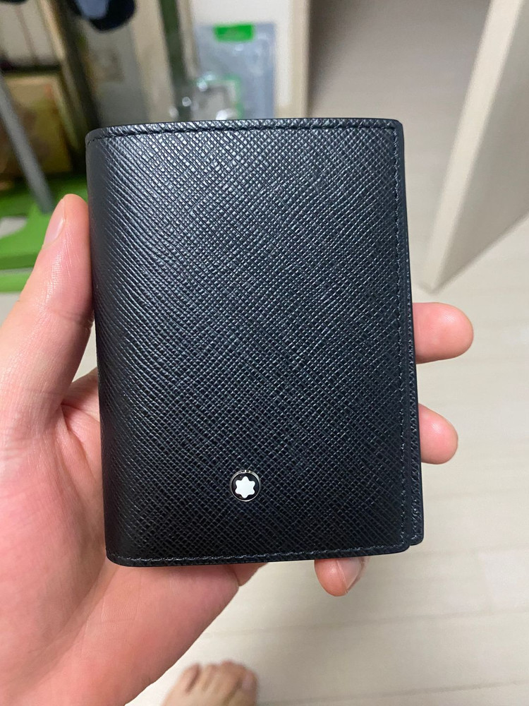 몽블랑 사피아노 명함 반지갑 이미지