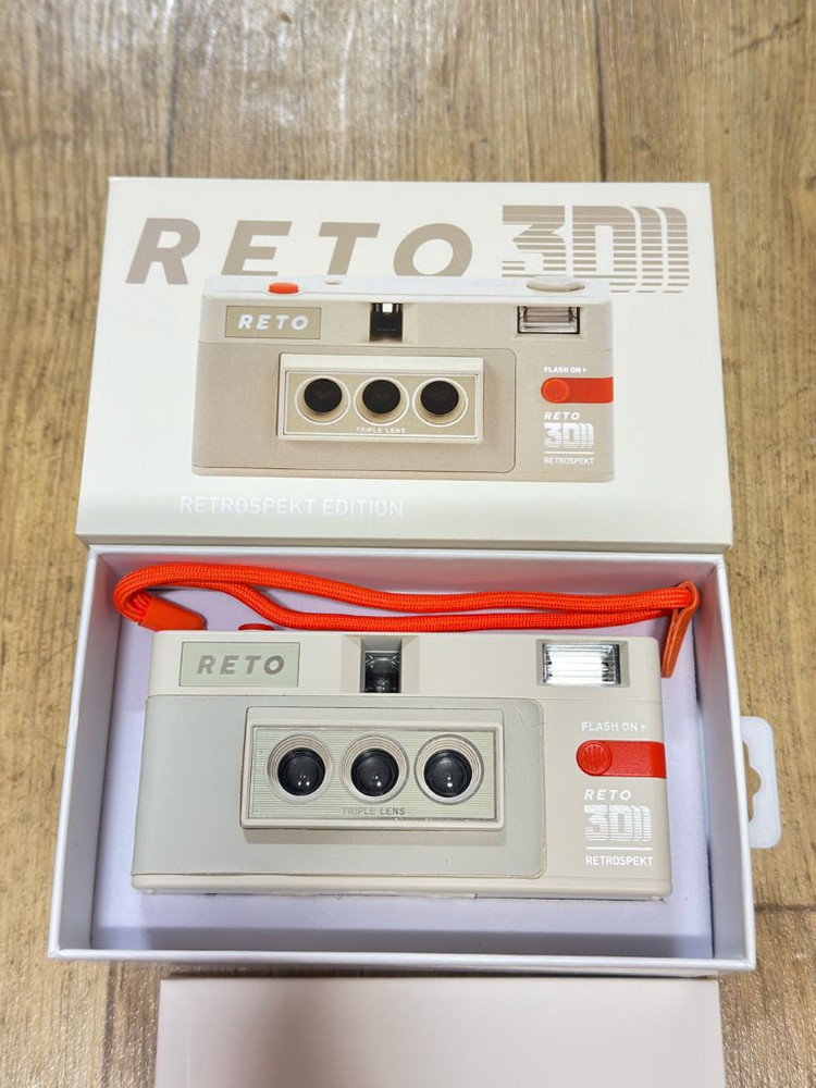 레토 3D 카메라 (화이트) + 코닥 칼라플러스 200--0