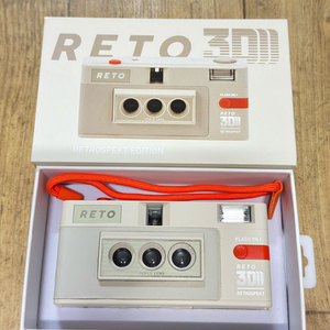 레토 3D 카메라 (화이트) + 코닥 칼라플러스 200