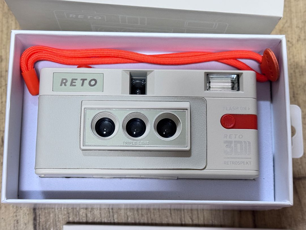 레토 3D 카메라 (화이트) + 코닥 칼라플러스 200--6