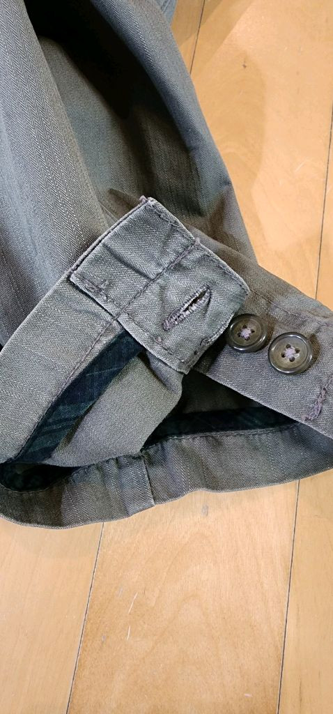 울리치 가먼트 다잉 카키 코튼 자켓 3XL--7