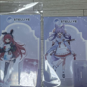 스텔라이브 애니플러스 콜라보 아크릴스탠드 판매합니다