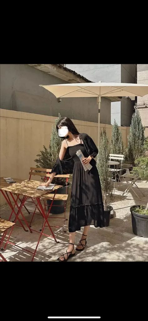 [77-99] 리리앤코 가디건 블랙 이미지