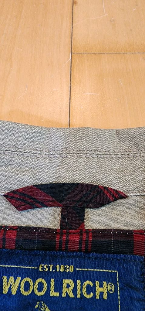 울리치 가먼트 다잉 베이지 코튼 자켓 3XL--5