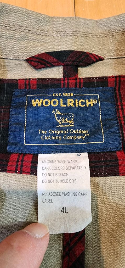 울리치 가먼트 다잉 베이지 코튼 자켓 3XL--6