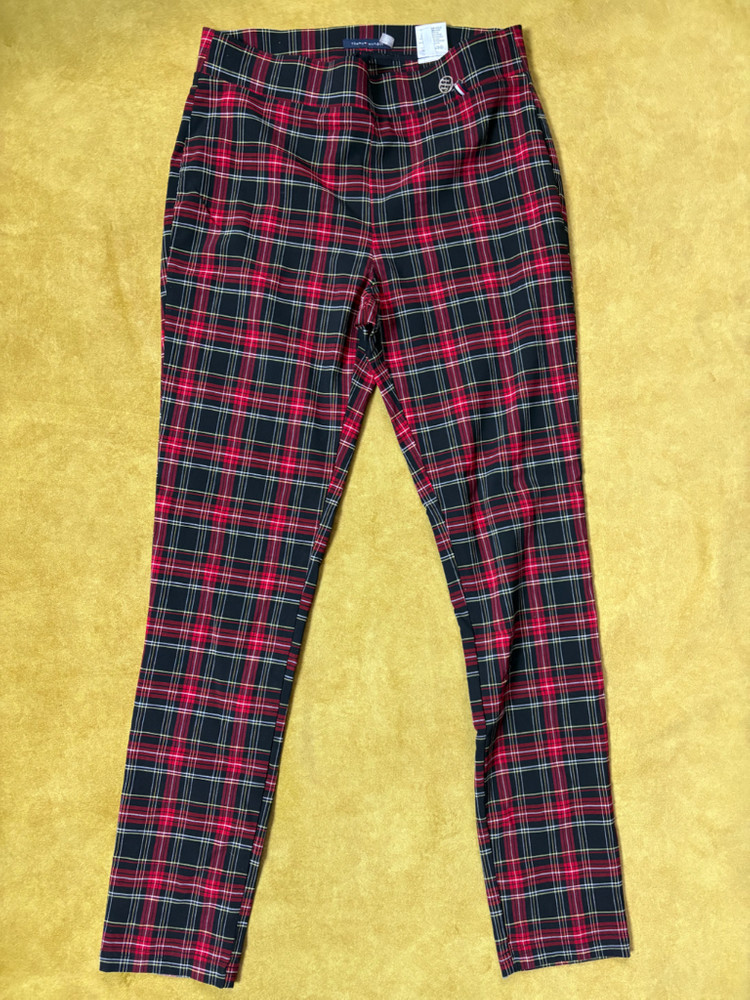 타미힐피커 체크팬츠 6--0