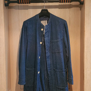 (새상품)자라 데님 롱자켓 XL