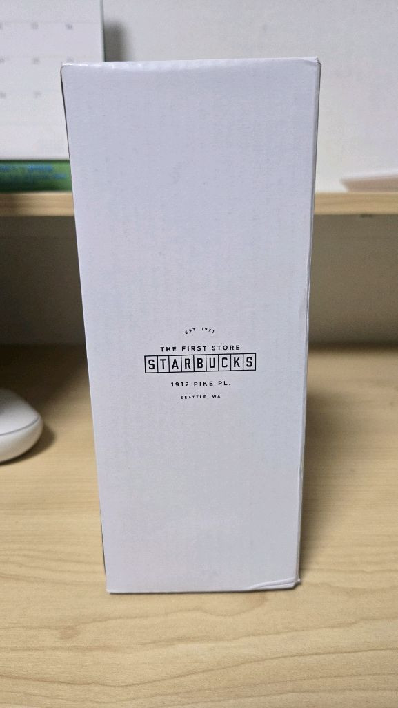 (미사용 새상품) 시애틀 스타벅스 1호점 파이크 플레이스 텀블러 이미지