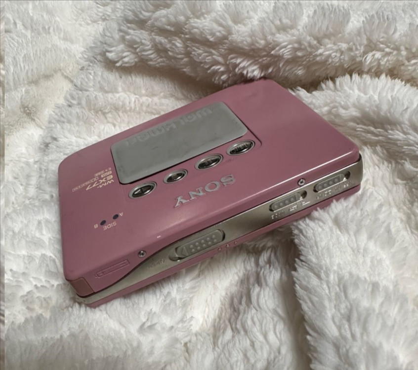 할인)소니 워크맨 EX77 카세트 플레이어--7