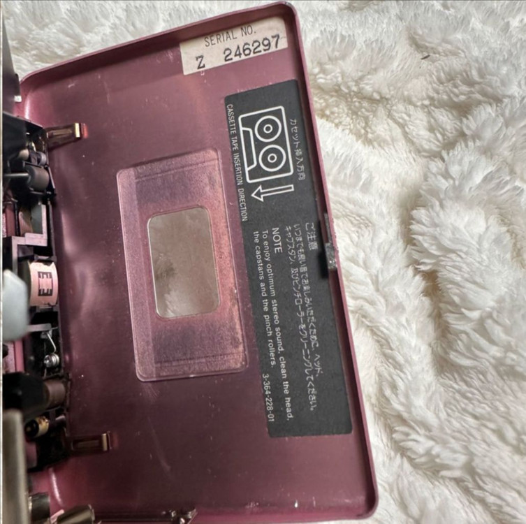 할인)소니 워크맨 EX77 카세트 플레이어--9