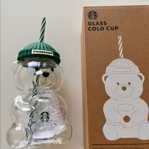 스타벅스 베어리스타 글라스 콜드컵 591ml 판매합니다