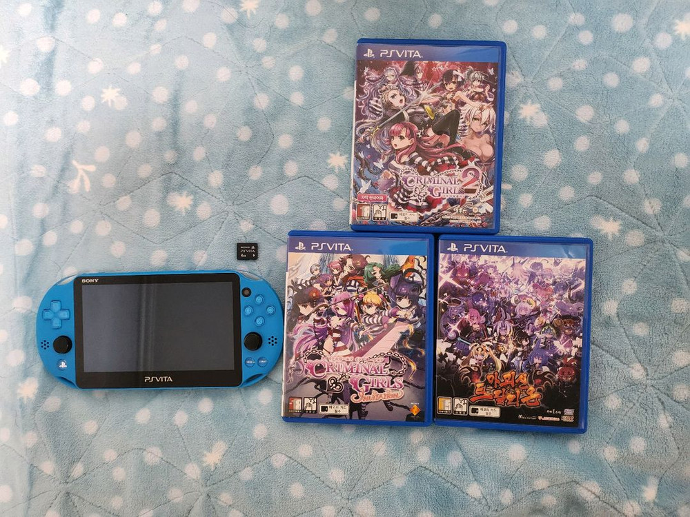 PSvita+메모리 4GB+게임 3종 이미지
