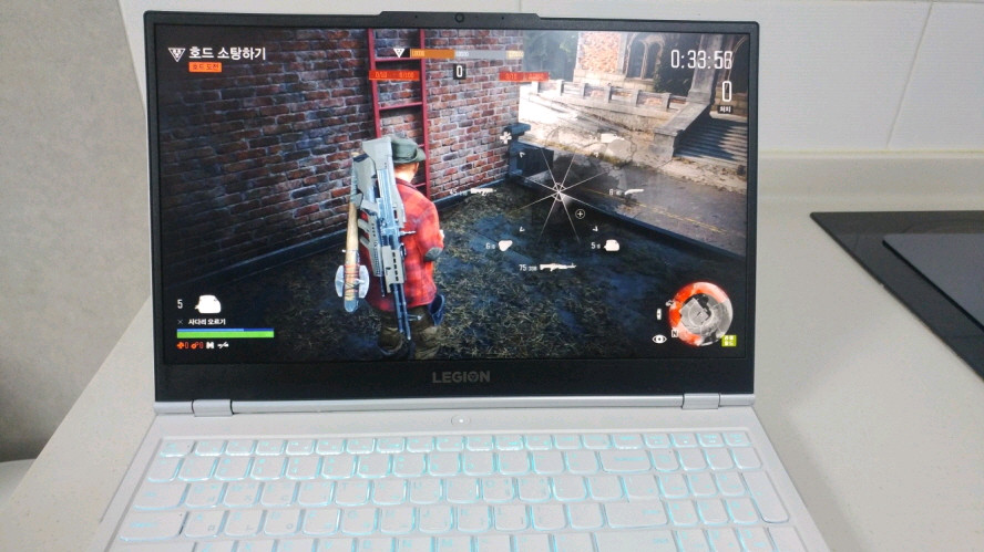 레노버 리전5 세라믹 화이트 게이밍 노트북/RTX3060,1TB 이미지