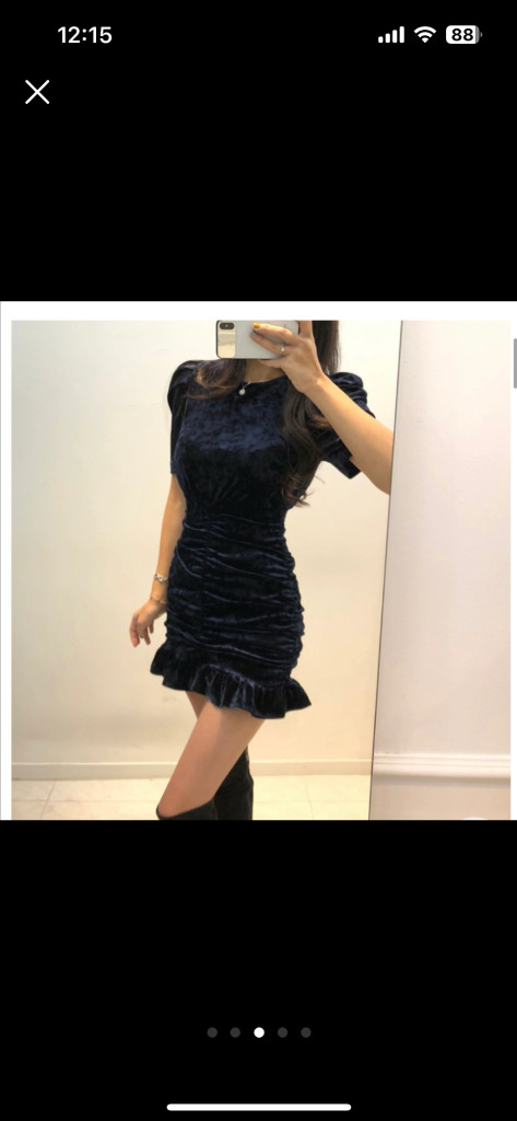 벨루아 벨벳원피스 새상품 이미지