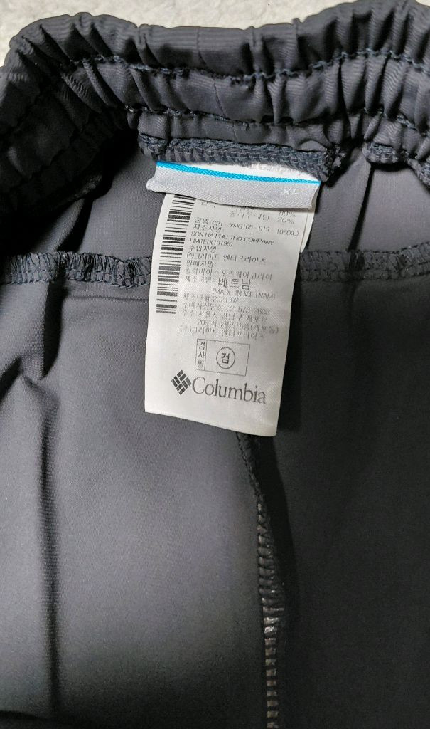 콜롬비아 남성 등산바지 105(32)c--5