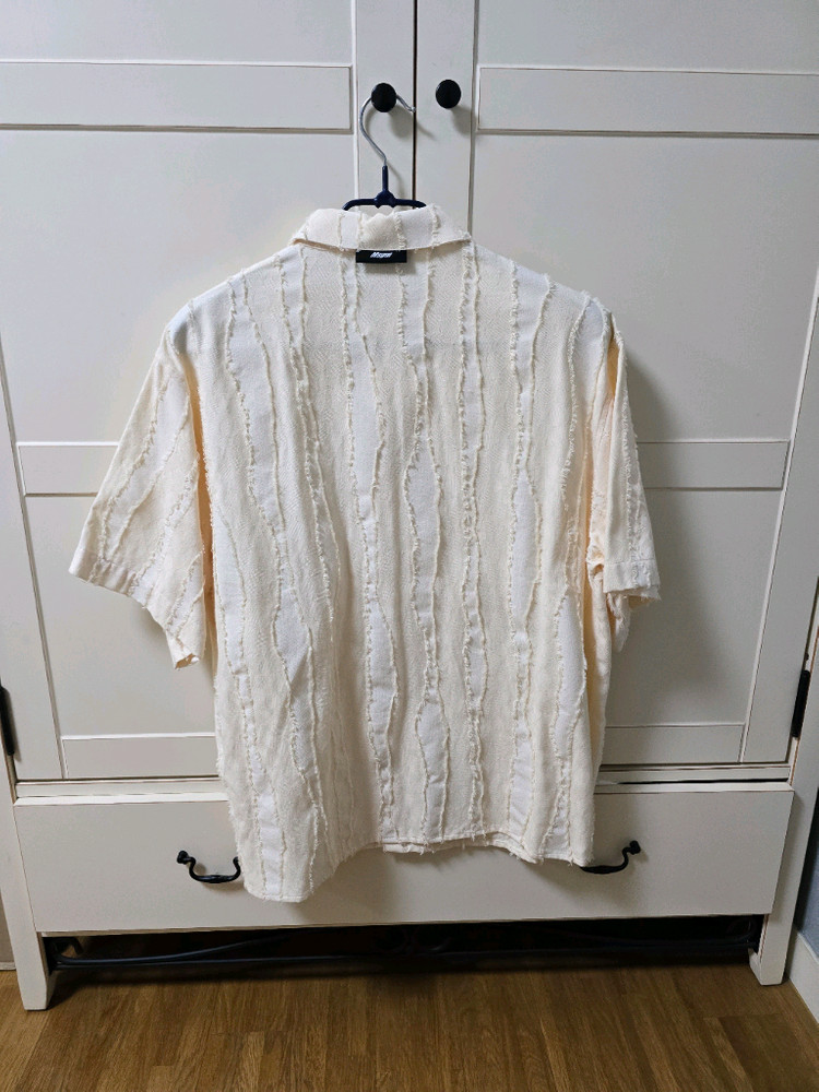 [41(L)] MSGM 솔리드 컬러 셔츠--3