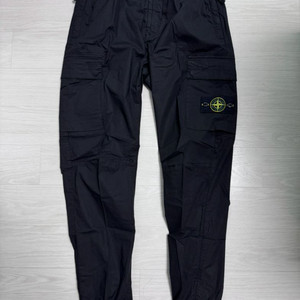 [33] 스톤아일랜드 블랙 카고 팬츠