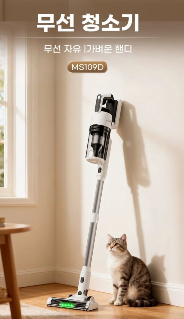 NICESUN 차이슨 MS109D 무선청소기 이미지