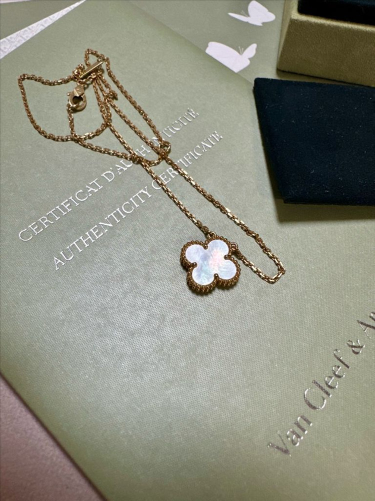 반클리프아펠 목걸이(빈티지)--0